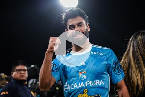 (VIDEO) Sosa: "Pude convertir un gol y eso me pone muy contento, pero lo más importante era ganar"