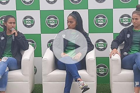 Lucar: "Es gratificante ver como la empresa privada apoya al fútbol femenino"