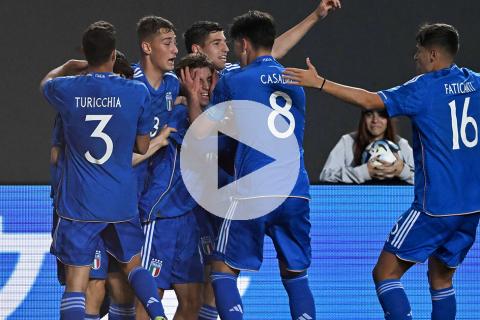 (VIDEO) Italia venció a Inglaterra en el último suspiro y avanzó en el Mundial Sub 20