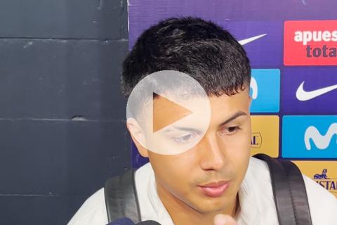 Concha: "Completé todo el partido sin ninguna molestia"