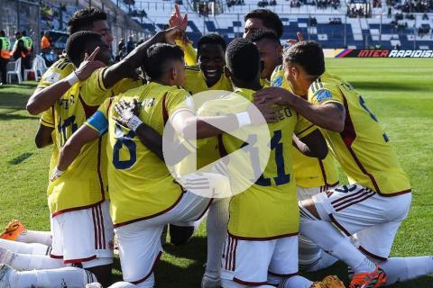 (VIDEO) Mundial Sub-20: Colombia se metió entre los 8 mejores del mundo