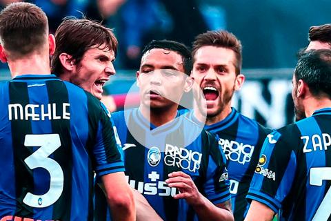 (VIDEO) Atalanta ganó y se instaló en zona de Champions