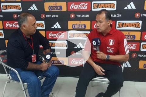 (VIDEO) Reynoso: "De los primeros 12 puntos en Eliminatorias, con 8 estaría súper feliz"