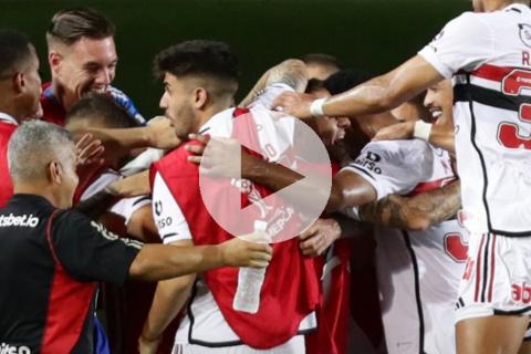 (VIDEO) Sao Paulo derrotó 2-0 a Puerto Cabello y continúa invicto en la Sudamericana
