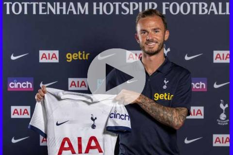 (VIDEO) Tottenham anunció a James Maddison como nuevo refuerzo