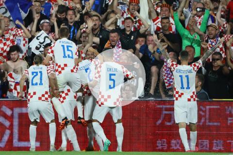 (FOTOS) Croacia venció a Países Bajos y es el primer finalista de la Nations League