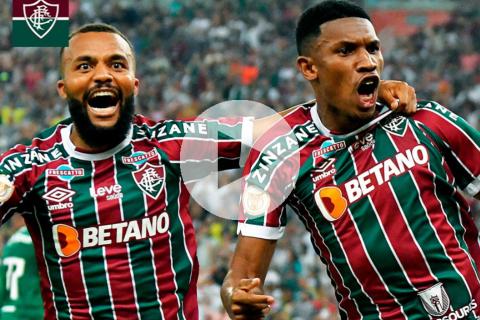 (VIDEO) Atención Cristal: Fluminense ganó con diez en Brasil