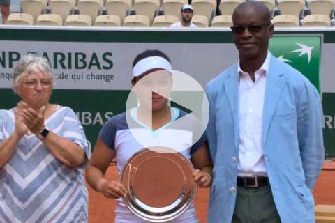 (VIDEO) ¡No se pudo! Lucciana Pérez cayó en la final del Roland Garros Junior ante rusa Korneeva