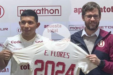 Flores: "Estoy contento de volver. Lo buscaba hace un tiempo"