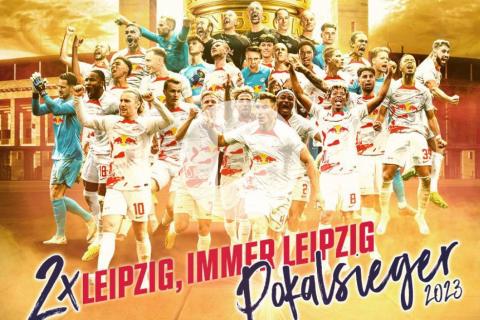 (VIDEO) RB Leipzig se coronó bicampeón de la Copa de Alemania