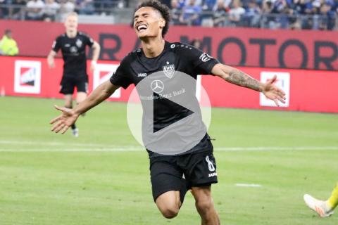 (VIDEO) Stuttgart venció a Hamburgo y logró la permanencia en la Bundesliga