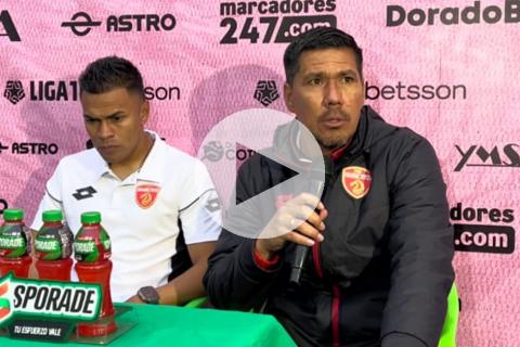 Vílchez: “No hicimos lo que normalmente venimos haciendo en los partidos anteriores”