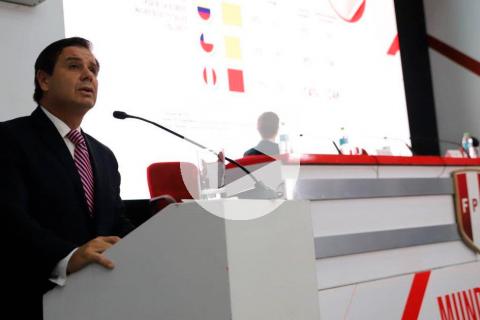 Cantuarias: "Desgraciadamente no veo voluntad de sentar en la mesa a todos los actores del fútbol peruano"