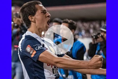Soyer sobre debut: "Es un sueño hecho realidad y más aún hacerlo en Alianza, en donde siempre estuve"