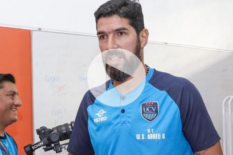 Abreu: "Es para borrar este partido, no sacar ningún tipo de conclusiones"