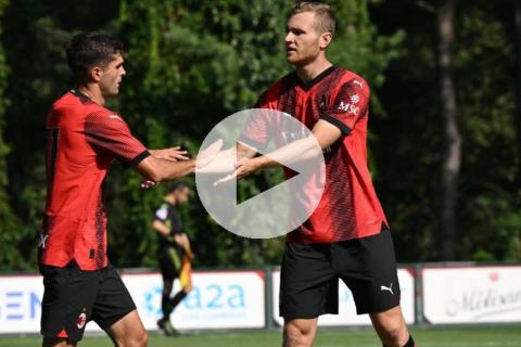 AC Milan vapuleó 7-0 en su primer amistoso