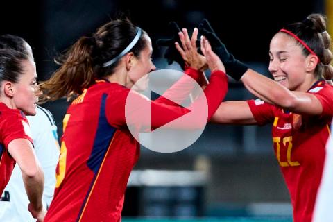 (VIDEO) España arrancó goleando en el Mundial Femenino