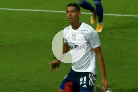 (VIDEO) Cevallos rompió el cero en el Nacional y puso arriba a Emelec
