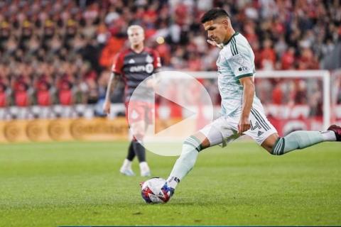 Luis Abram jugó todo el partido en triunfo del Atlanta United