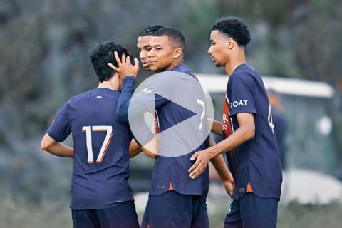 (VIDEO) Mbappé anotó en triunfo de PSG