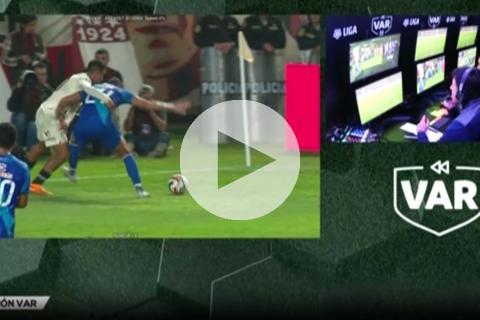 (VIDEO) VAR anuló gol de Polo por falta previa de Valera