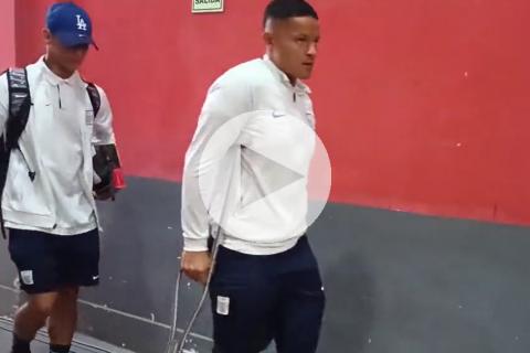 (VIDEO) ¿Llega al clásico? Yordi Vílchez se retiró del Nacional en muletas