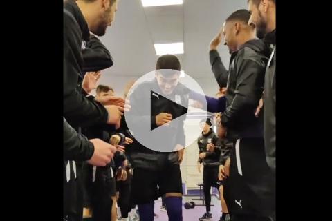(VIDEO) Barco se unió a las prácticas del Defensor Sporting