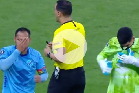 (VIDEO) Insólito: Partido entre Inter y Bolívar se detuvo por gases lacrimógenos