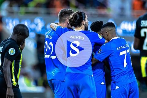 (VIDEO) Al Hilal, de Carrillo, eliminó al club de Benzema