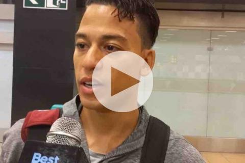 Cristian Benavente llegó a Lima para unirse a entrenamientos de Alianza