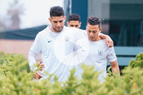 (VIDEO) Zambrano: "Estaré de 3 a 4 semanas en recuperación por desgarro muscular"