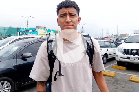 Lazo: "Estas oportunidades hay que tomarlas para sumar mucha experiencia"