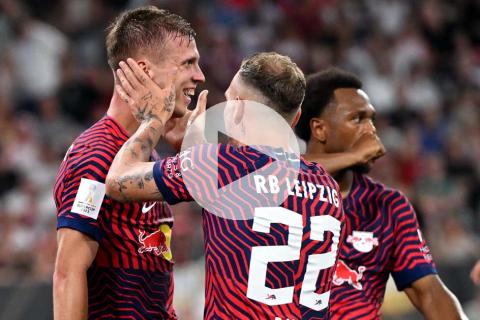 Leipzig se quedó con la Supercopa de Alemania