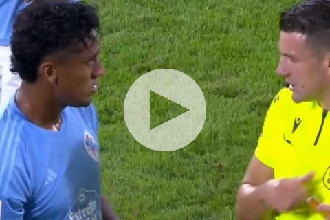 (VIDEO) Tapia debutó en la temporada en derrota ante Real Madrid