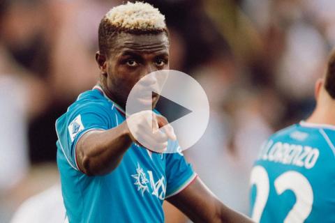 (VIDEO) Napoli debutó con victoria a domicilio