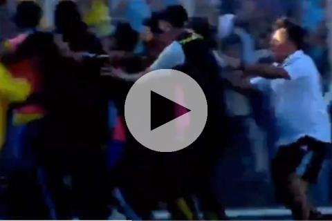 (VIDEO) ¡Se volvió loco! Tiago Nunes y su eufórica celebración en el gol de Loyola