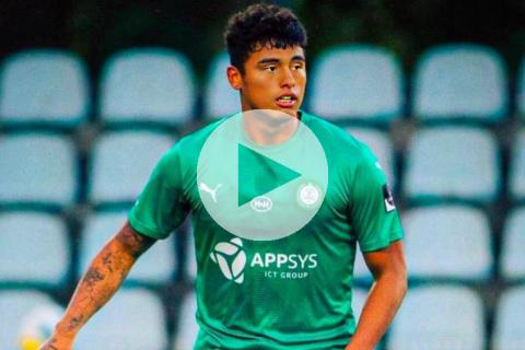 (VIDEO) Kluiverth Aguilar anotó en victoria del Lommel SK