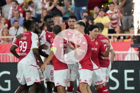 (VIDEO) AS Mónaco goleó y quedó como único líder de la Ligue 1