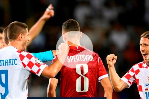 (VIDEO) Croacia ganó a domicilio y continúa enrumbado a la Euro 2024