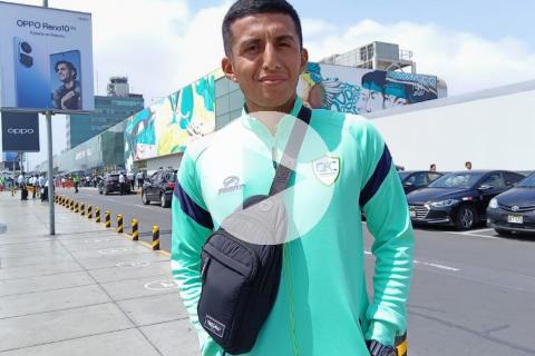 Harón Hoyos: "Tenemos que estar contentos pero ya pensando en el partido del lunes"