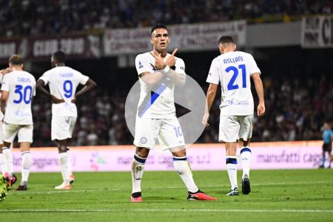 (VIDEO) Lautaro Martínez marcó un histórico 'póker' ante Salernitana
