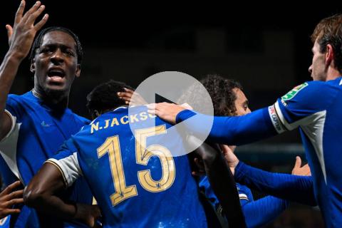 (VIDEO) Chelsea dejó en el camino al Brighton en la EFL Cup