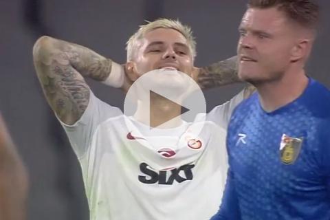 (VIDEO) Para qué te traje: Icardi falló un gol increíble con el arco vacío