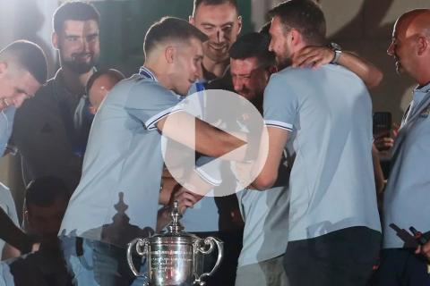 (VIDEO) Djokovic tuvo multitudinario recibimiento en Serbia tras ganar el US Open