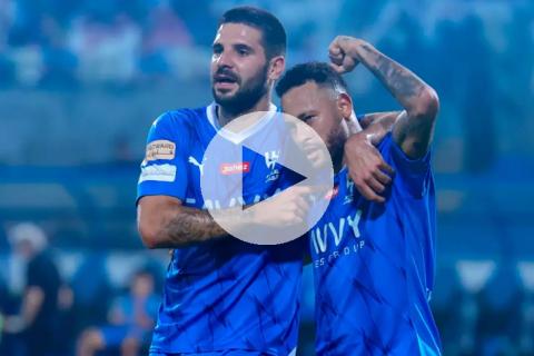 (VIDEO) Al Hilal venció por 2-0 a Al-Shabab y es puntero del fútbol árabe