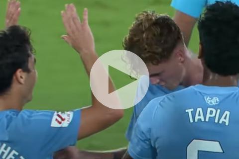 (VIDEO) Tapia jugó los minutos finales en triunfazo del Celta de Vigo