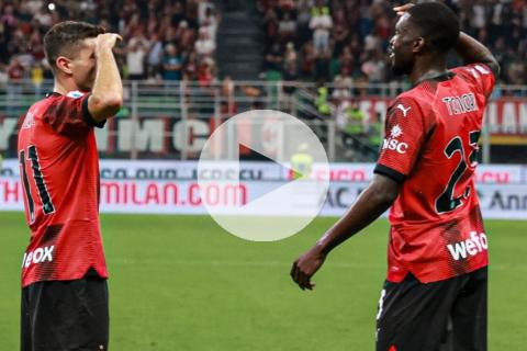(VIDEO) AC Milan derrotó a Lazio y lidera la Serie A