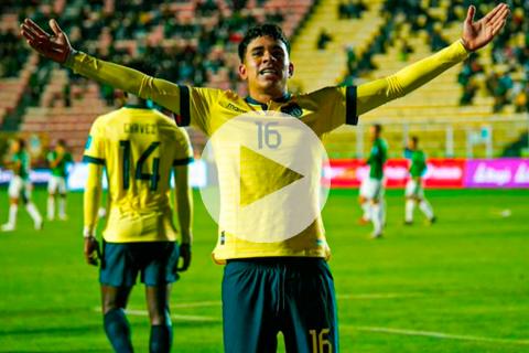 🔴#ENVIVO | Ecuador vence 1-0 a Bolivia en La Paz