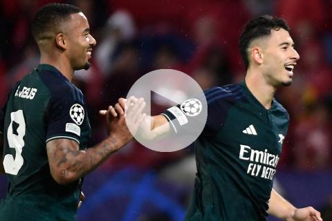 (VIDEO) Arsenal sacó tres puntos de oro ante Sevilla en Champions League