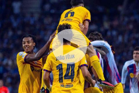 (VIDEO) Barcelona ganó con lo justo en Portugal